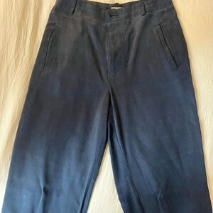 Reformation Women's Navy Pants